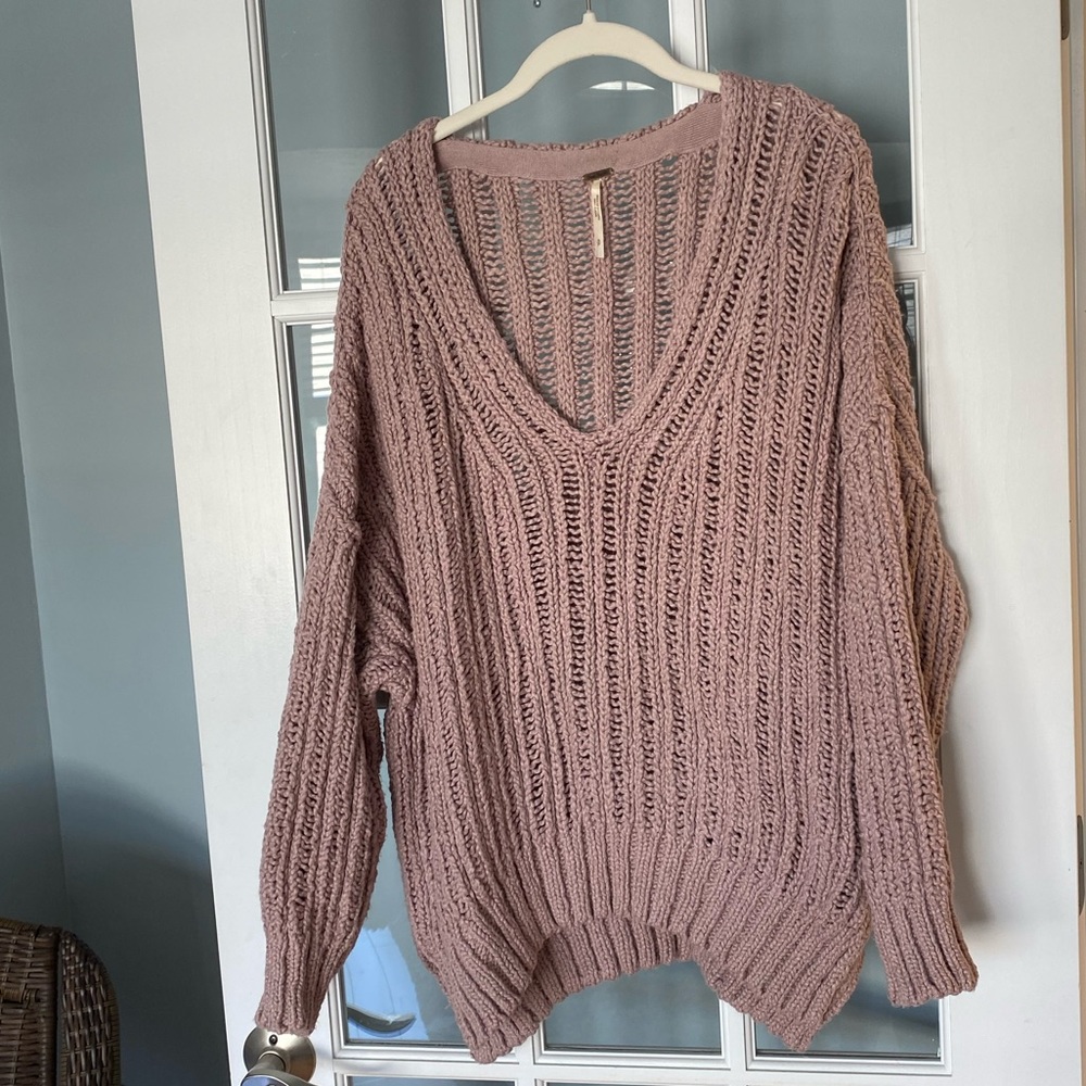 Free People - chunky knit sweater